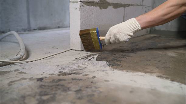 Crawl space vapor barrier installation in Mongo, IN